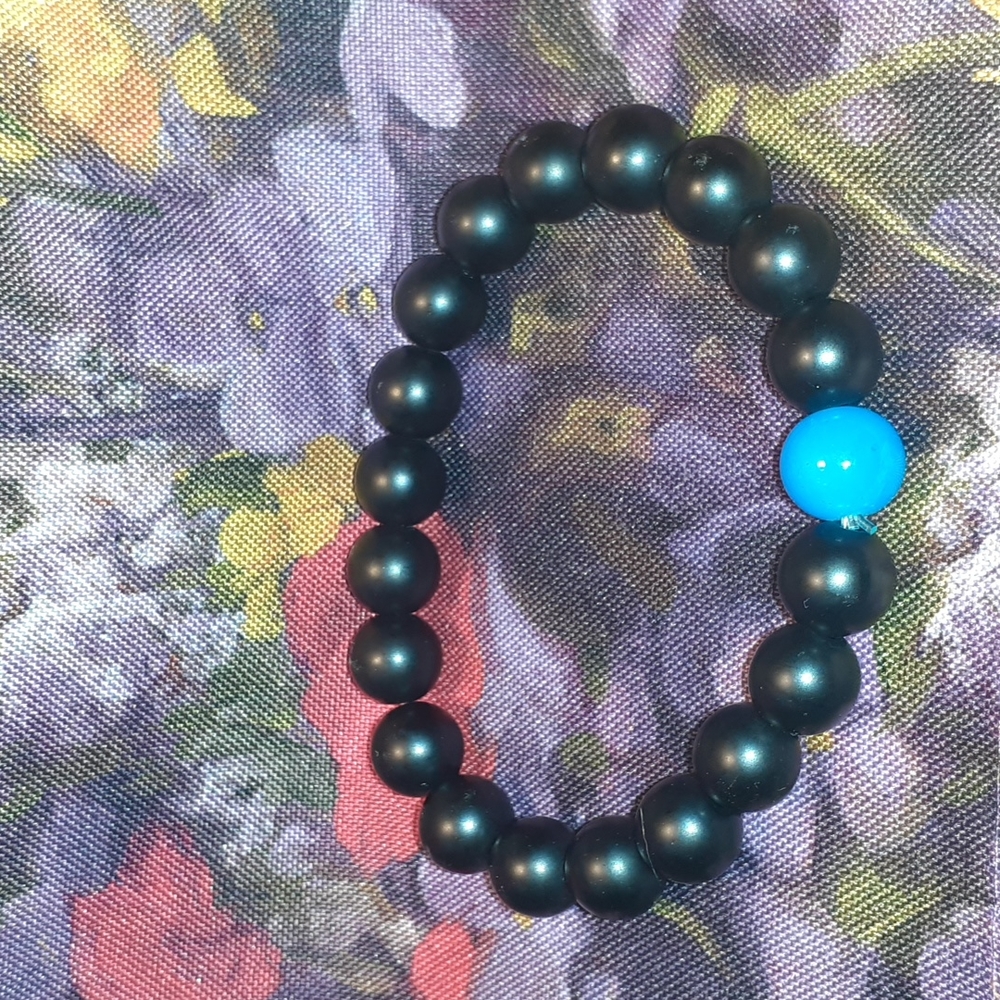 Black And Blue Braclet